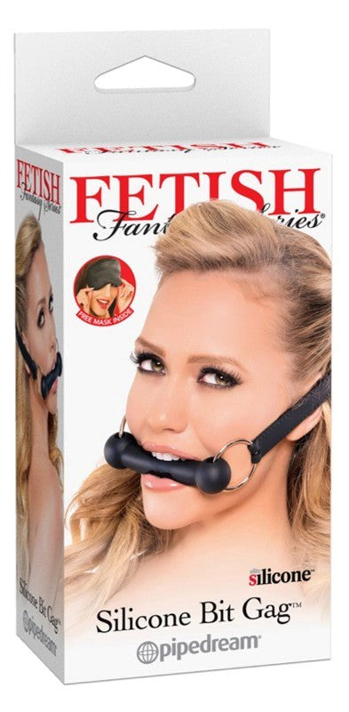 Pipedream Products Fetish Fantasy Fetish Play Silicone Bit Gag Medical Grade - Bondage Gags and Bits