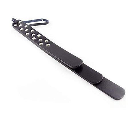 Hells Couture FetishLeather Crafter Slapper Premium Leather BDSM Paddle - Paddles And Slappers