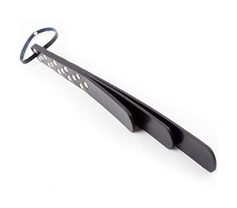 Hells Couture FetishLeather Crafter Slapper Premium Leather BDSM Paddle - Paddles And Slappers