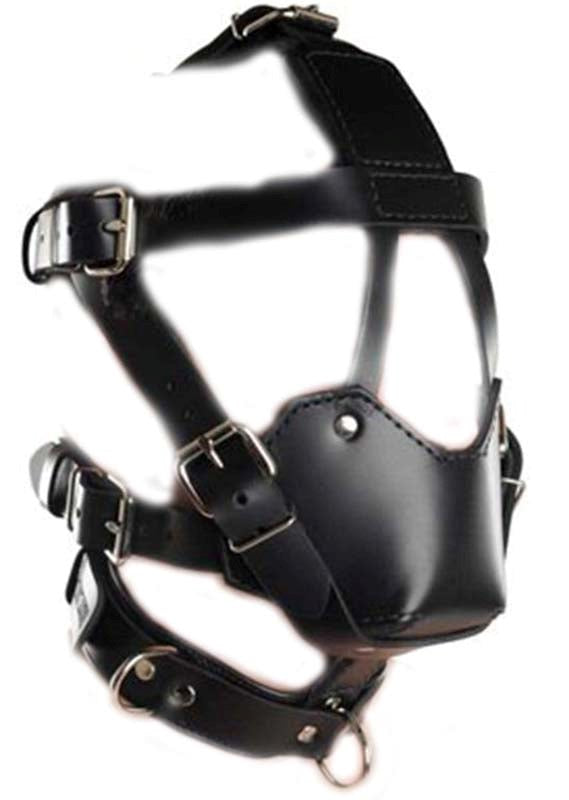 BDStyle Head Harness & Muzzle Light Bondage Control Sex Toy - Bondage Gags and Bits