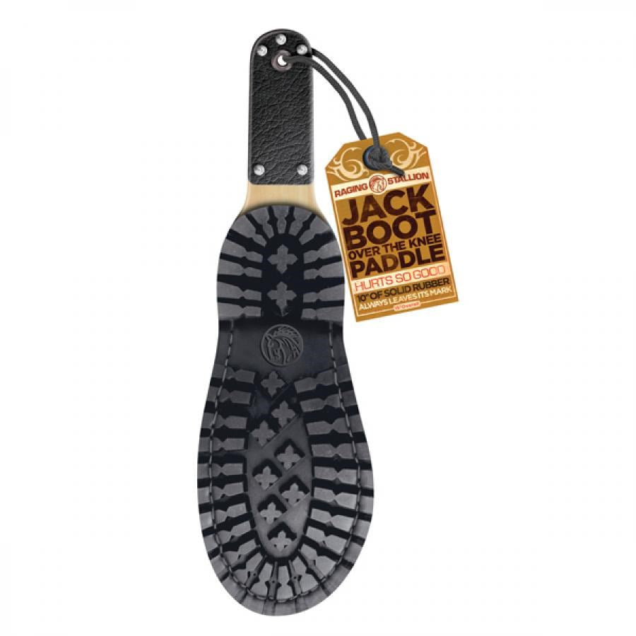 Icon Brands Jack Boot Paddle 10 Inch Small BDSM Impact Sex Toy - Paddles And Slappers