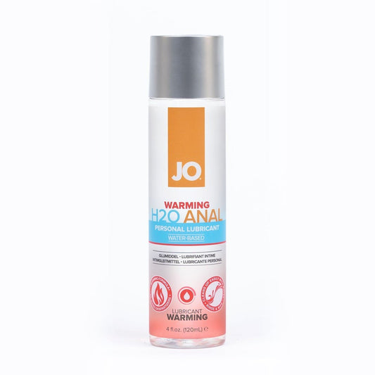 System Jo JO Anal H2O Warming Water Based Personal Lubricant 4oz - - Water Based Lubes