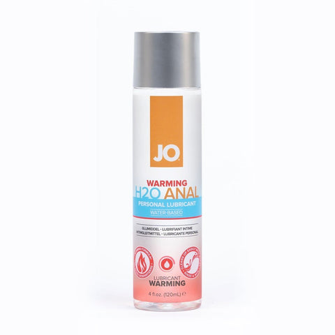 System Jo JO Anal H2O Warming Water Based Personal Lubricant 4oz - Water Based Lubes
