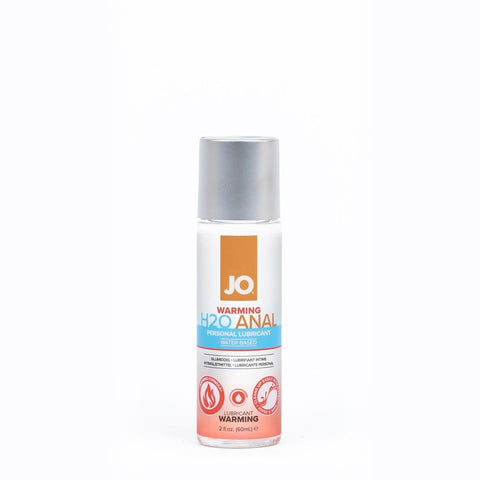 System Jo JO Anal H2O Warming Water Based Personal Lubricant 4oz - Water Based Lubes