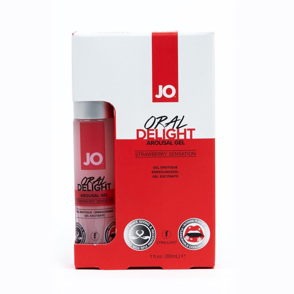 System Jo JO Oral Delight Water Based Gel Cooling Oral Enhancement - - Water Based Lubes