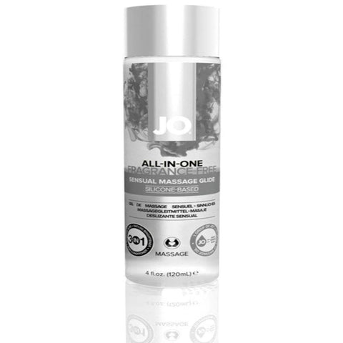 System Jo JO Sensual Silicone Based Personal Massage Glide 120ml Premium Lubricant - Silicone Based Lubes