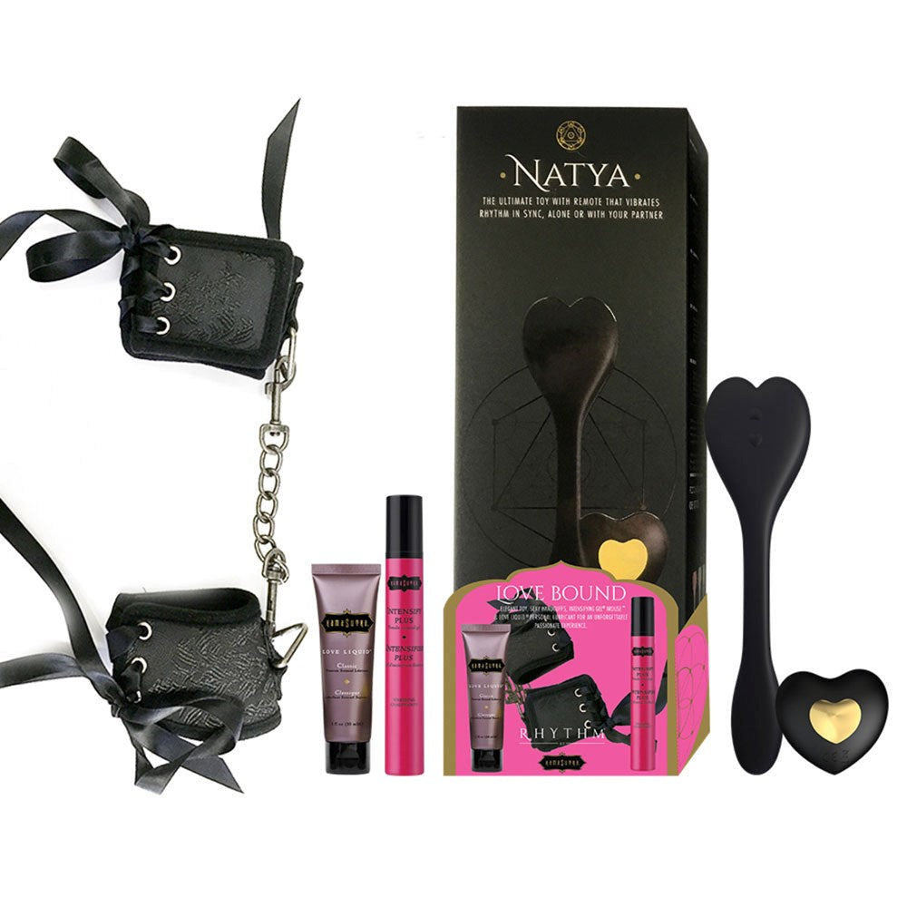 Kama Sutra Love Bound Deluxe Sex Toy Playset with Vibrator - - Sex Kits