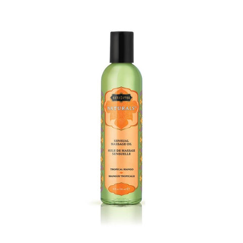 Kama Sutra Naturals Oil Based Massage Oil 236ml Natural Blend - Oil Based Lubes