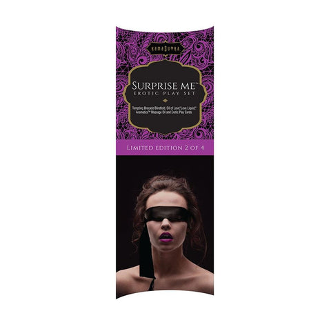 Kama Sutra SURPRISE ME Collectible Erotic Playset with Blindfold and Cards - Sex Kits