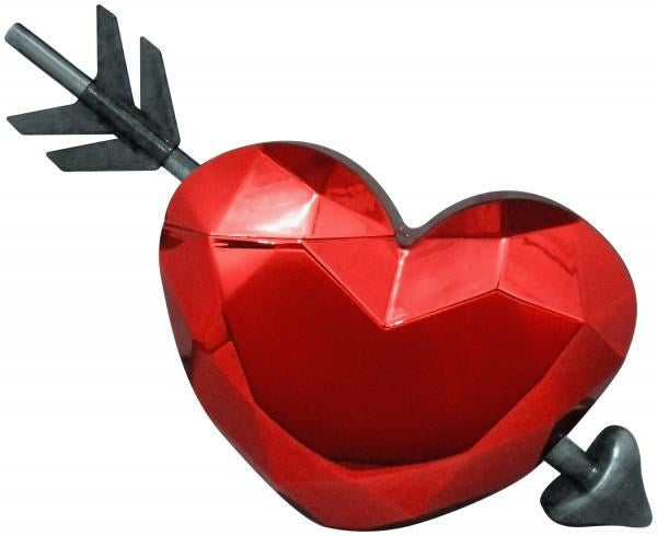 Kheper Games Heart Shape Party Cup with Straw - - Party Gifts and Novelties