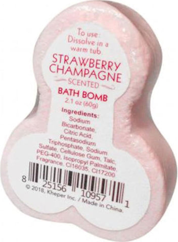 Kheper Games Naughty Penis Shape Bath Bomb - Party Gifts and Novelties