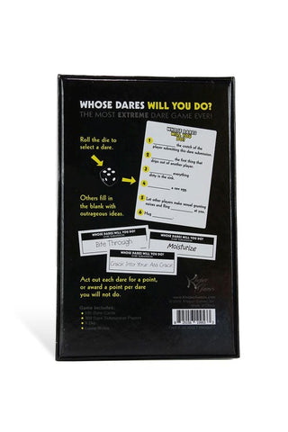 Kheper Games Whose Dares Will You Do Adult Game - Sex Games, Coupons and Tricks