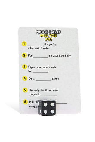 Kheper Games Whose Dares Will You Do Adult Game - Sex Games, Coupons and Tricks