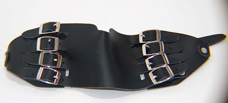 BDStyle Leather Muzzle with Ball Gag BDSM Restraint - Bondage Gags and Bits