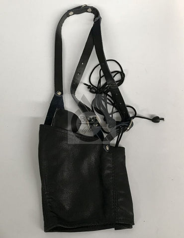 BDStyle Leather Neck Corset Harness with Stuffer Gag BDSM Restraint - Bondage Gags and Bits