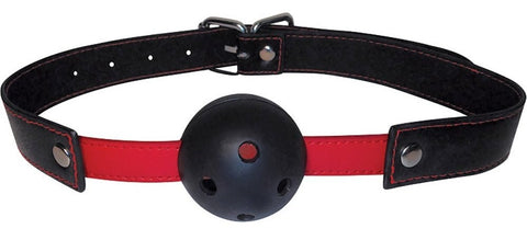 Sportsheets Manbound Breathable Ball Gag for Safe BDSM Control - Bondage Gags and Bits
