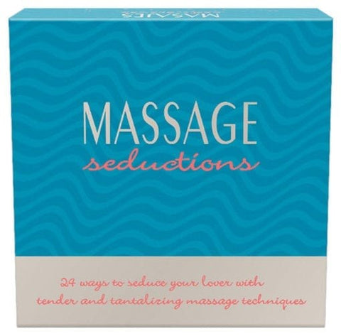 Kheper Games Massage Seductions Adult Card Games with Candle and Massager - Sex Games, Coupons and Tricks