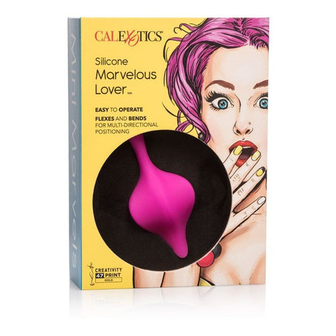 California Exotics Mini Marvels Silicone Marvelous Lover Vibrating Massager - Personal Massagers