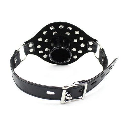 BDStyle Mouth Gag Plug Head Harness for BDSM Control and Submission Play - Bondage Gags and Bits