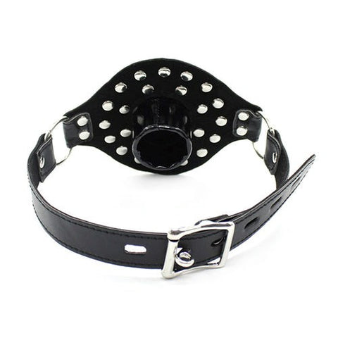 BDStyle Mouth Gag Plug Head Harness for BDSM Control and Submission Play - Bondage Gags and Bits