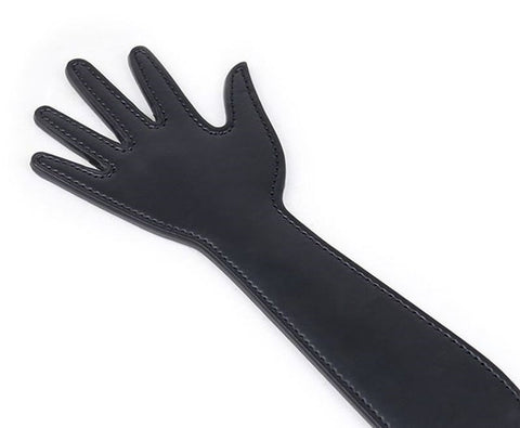 Hells Couture Obsessions Right Hand Slave Paddle Premium Leather BDSM - Paddles And Slappers