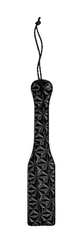 Shots Toys Ouch! Luxury Paddle Diamond Pattern Design for BDSM Impact Play - Paddles And Slappers
