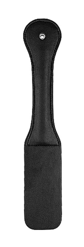 Shots Toys Ouch! SLAVE Bondage Paddle Premium Stitched Leather Impact - - Paddles And Slappers