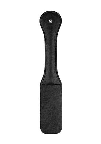 Shots Toys Ouch! SLUT Paddle Firm Leather Impact Play Adult Toy - Paddles And Slappers