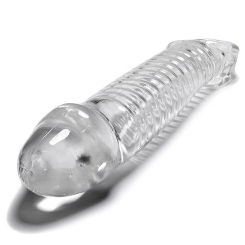 Oxballs Muscle Cocksheath Penis Extender with Ball Ring - Penis Sleeves and Extenders