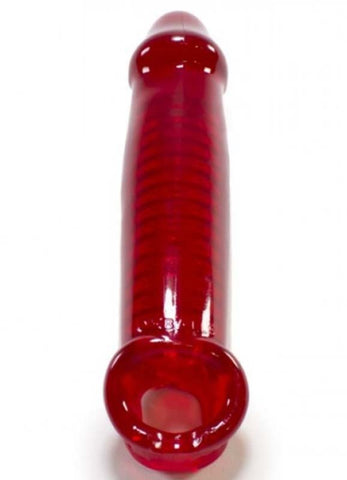Oxballs Muscle Cocksheath Penis Extender with Ball Ring - Penis Sleeves and Extenders