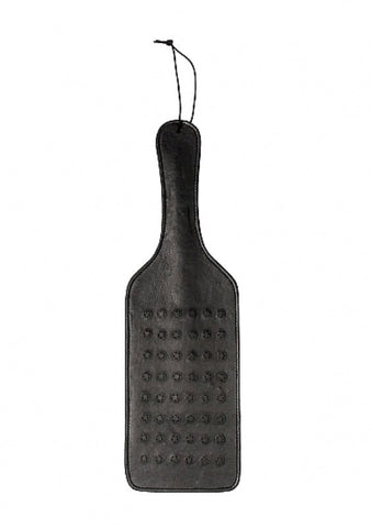 Shots Toys Pain Large Vampire Paddle with 48 Metal Studs for Impact Play - Paddles And Slappers