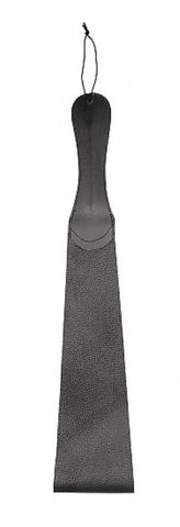 Shots Toys Pain Leather Folded Slapper Heavy Duty Impact Play - Paddles And Slappers