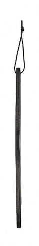 Shots Toys Pain Saddle Leather Paddle with 8 Holes Wrist Loop - Paddles And Slappers