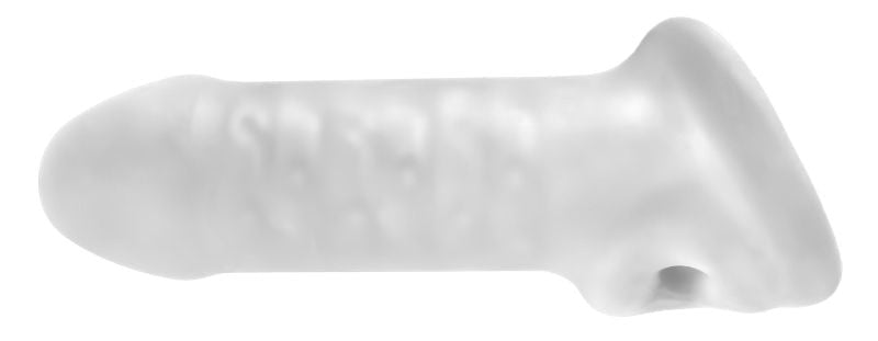 Perfect Fit Fat Boy Thin Clear Penis Sheath with Girth Enhancement - - Penis Sleeves and Extenders