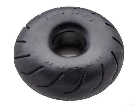 Perfect Fit SilaSkin Cruiser Stretchy Cock Ring 2.5 in. Black with SilaSkin - Stretchy Cock Rings