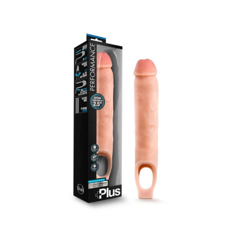 Blush Novelties Performance Plus Sili Cock Sheath Extender Penis Enhancement - Penis Sleeves and Extenders
