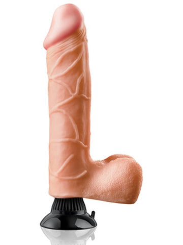 Pipedream Real Feel Deluxe No. 11 Realistic Dildo with Vibration - Vibrating Dildos