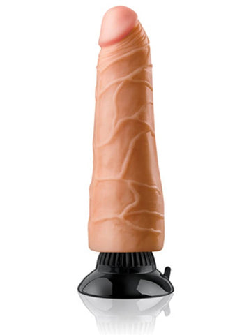 Pipedream Real Feel Deluxe No. 3 Vibrating Dildo 7 Inch Realistic - Vibrating Dildos
