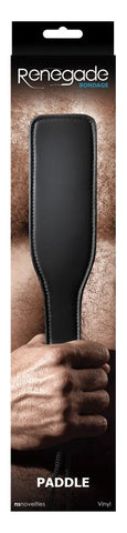 NS Novelties Renegade Bondage Paddle Durable Vinyl BDSM Impact Play - Paddles And Slappers
