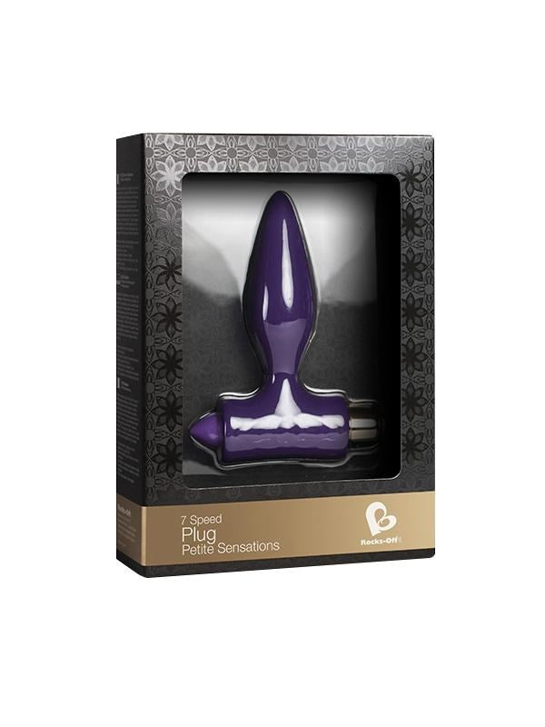 Rocks Off Petite Sensations Anal Plug with 7 Vibrating Functions - - Butt Plugs