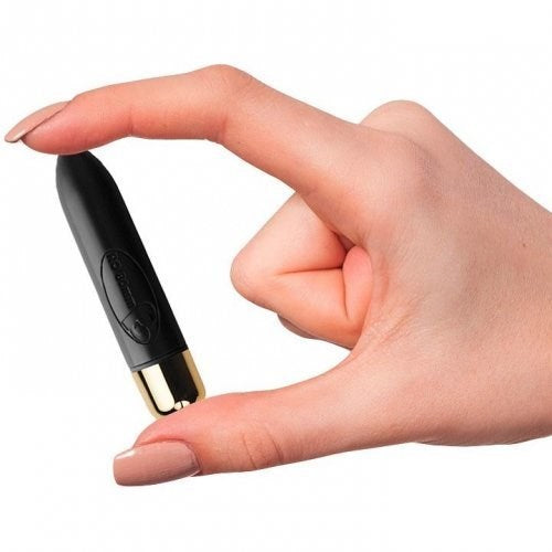 Rocks Off Petite Sensations Teazer Anal Vibrator Black with 7 Vibration Modes - - Butt Plugs