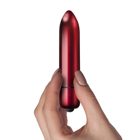 Rocks Off Truly Yours Red Alert Vibrating Bullet Massager 10 Vibration Modes - Bullet Vibrators