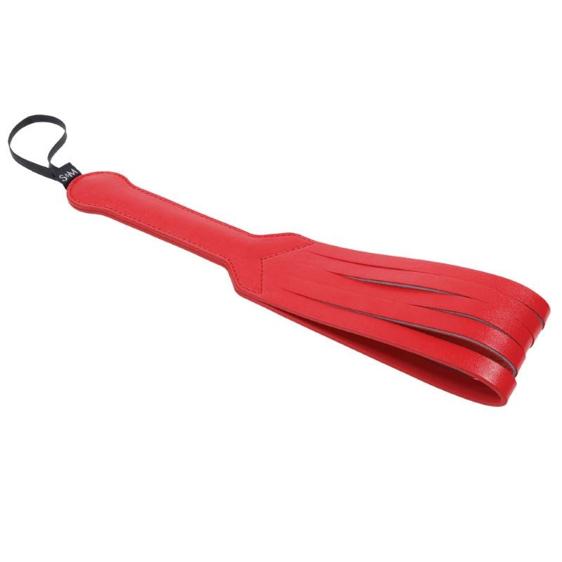 Sportsheets S&M Amor Loop Paddle Red Vegan Leather Impact Play - Paddles And Slappers