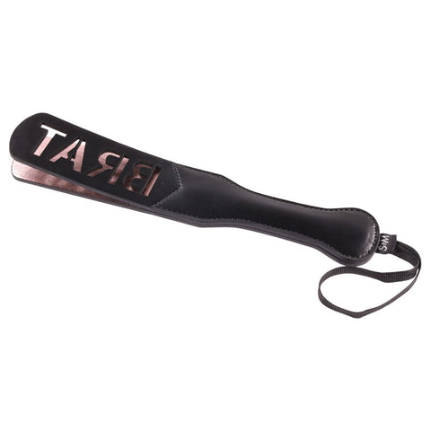 Sportsheets S&M Brat Paddle Rose Gold Impact Play Accessory - Paddles And Slappers