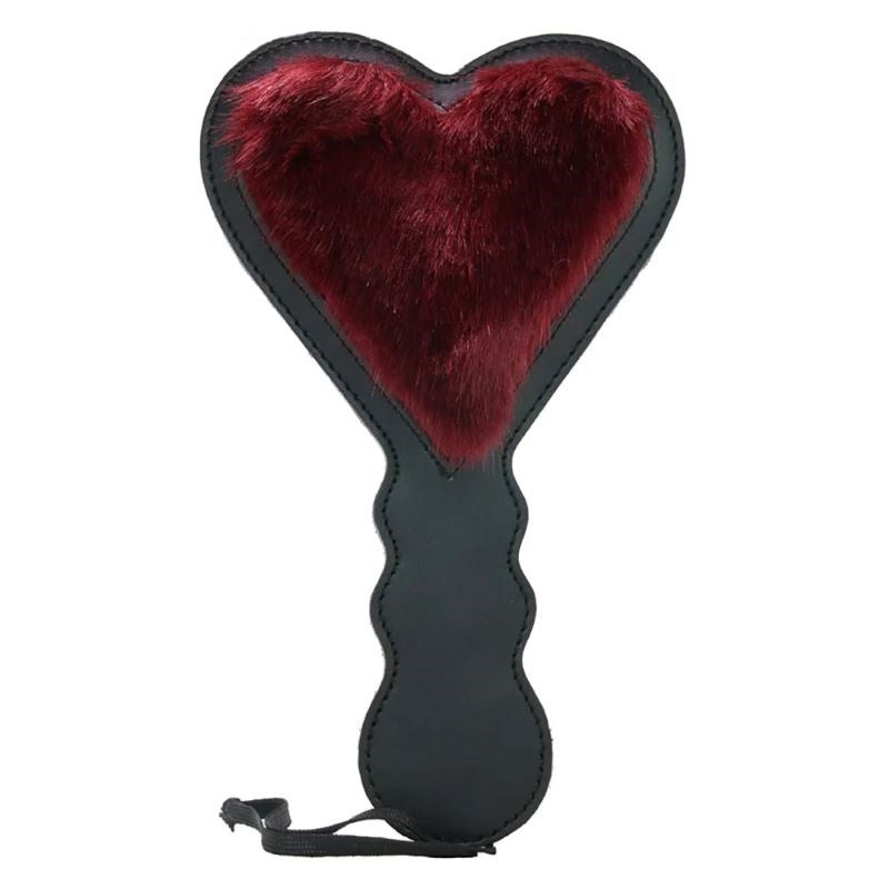 Sportsheets S&M Enchanted Heart Paddle Dual Sided BDSM Impact Toy - Paddles And Slappers