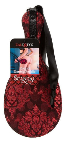 California Exotics Scandal Round Double Paddle BDSM Impact Play - Paddles And Slappers