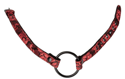 California Exotics Scandal Wide Open Mouth Gag with Dual Rings - Bondage Gags and Bits