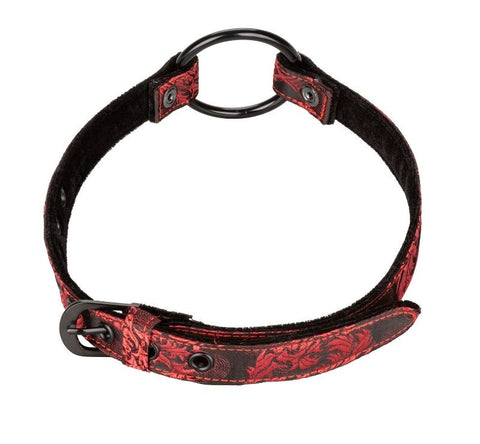 California Exotics Scandal Wide Open Mouth Gag with Dual Rings - Bondage Gags and Bits
