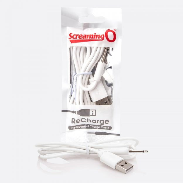 Screaming O ReCharge Replacement Charged Cable 6 Pack Universal USB Charging - - Vibrator Accessories
