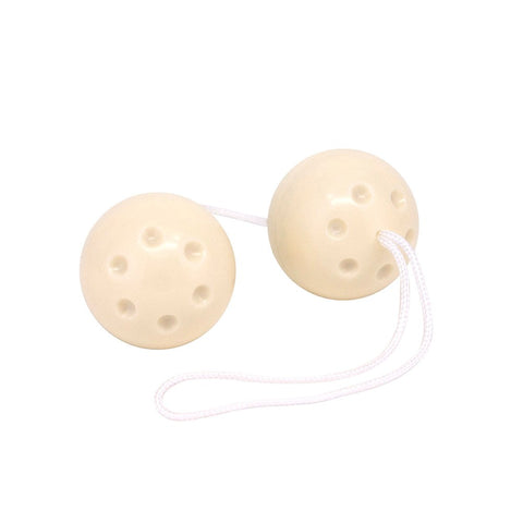 Seven Creations Hard Plastic Duo Ben Wa Balls for Pelvic Floor Exercise - Love Eggs and Kegel Exercisers